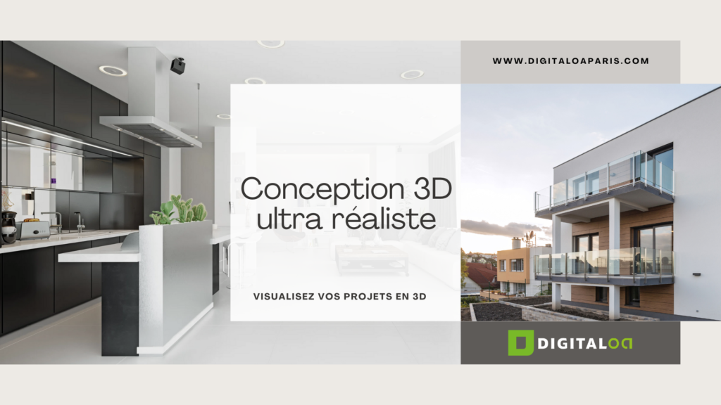 Conception 3D ultra réaliste pour projets architecturaux et immobiliers