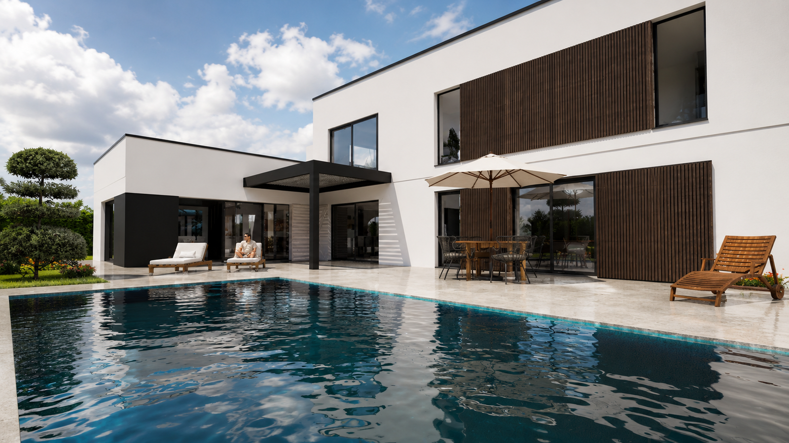 Villa D — réalisation 3D Digitaloa