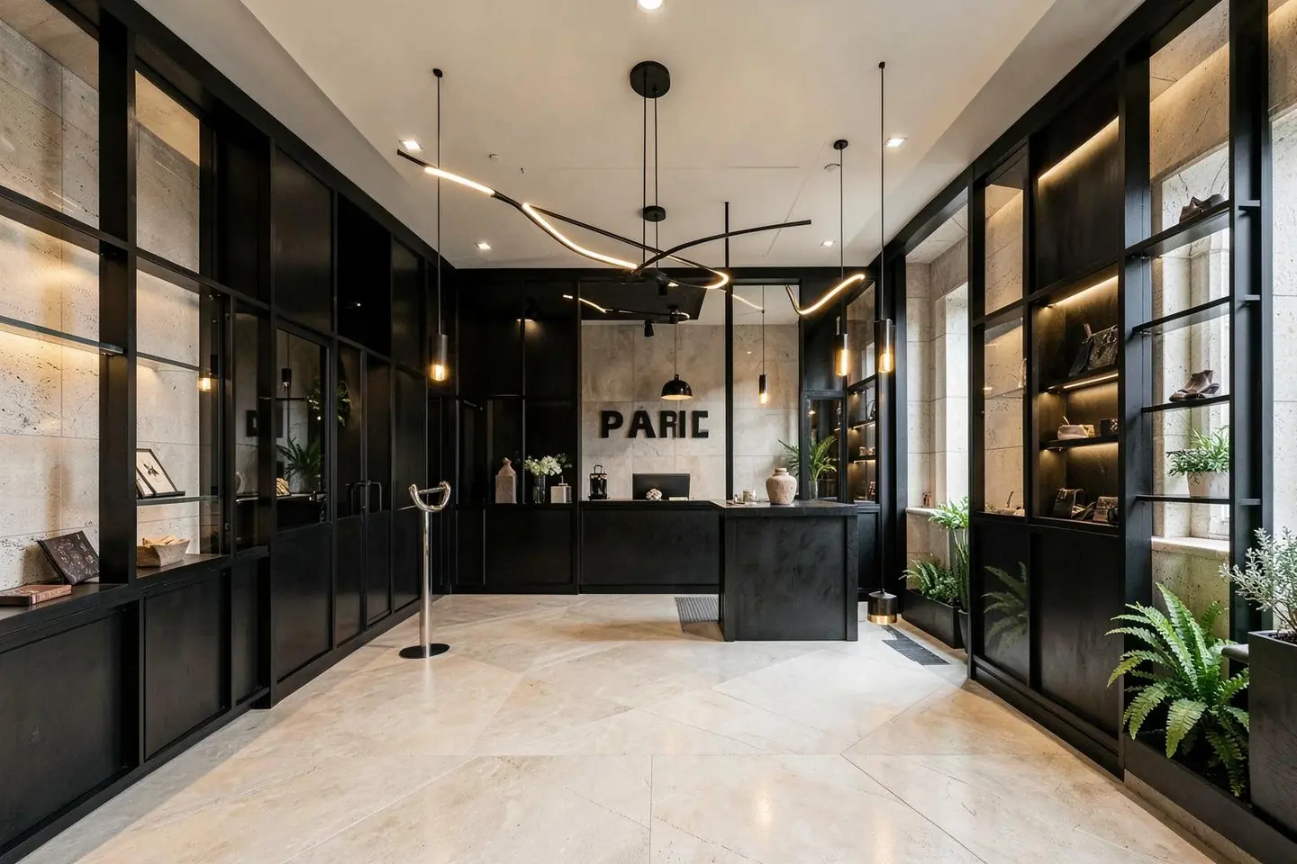 Conception 3D retail et hôtellerie à Paris