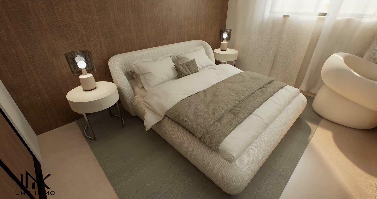 Appartement témoin T4 — troisième chambre