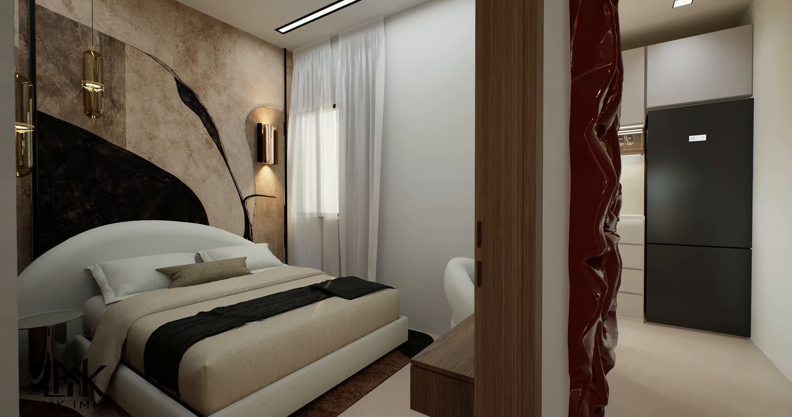 Appartement témoin T4 — chambre parentale
