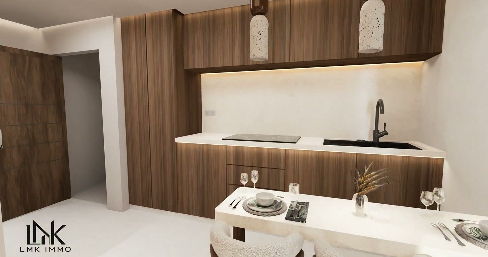 Studio témoin X LMK Immo — vue 3D 4