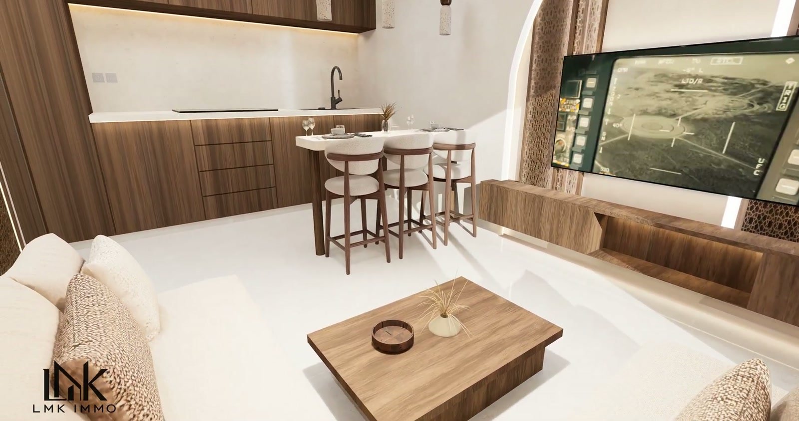 Studio témoin X LMK Immo — vue 3D 8